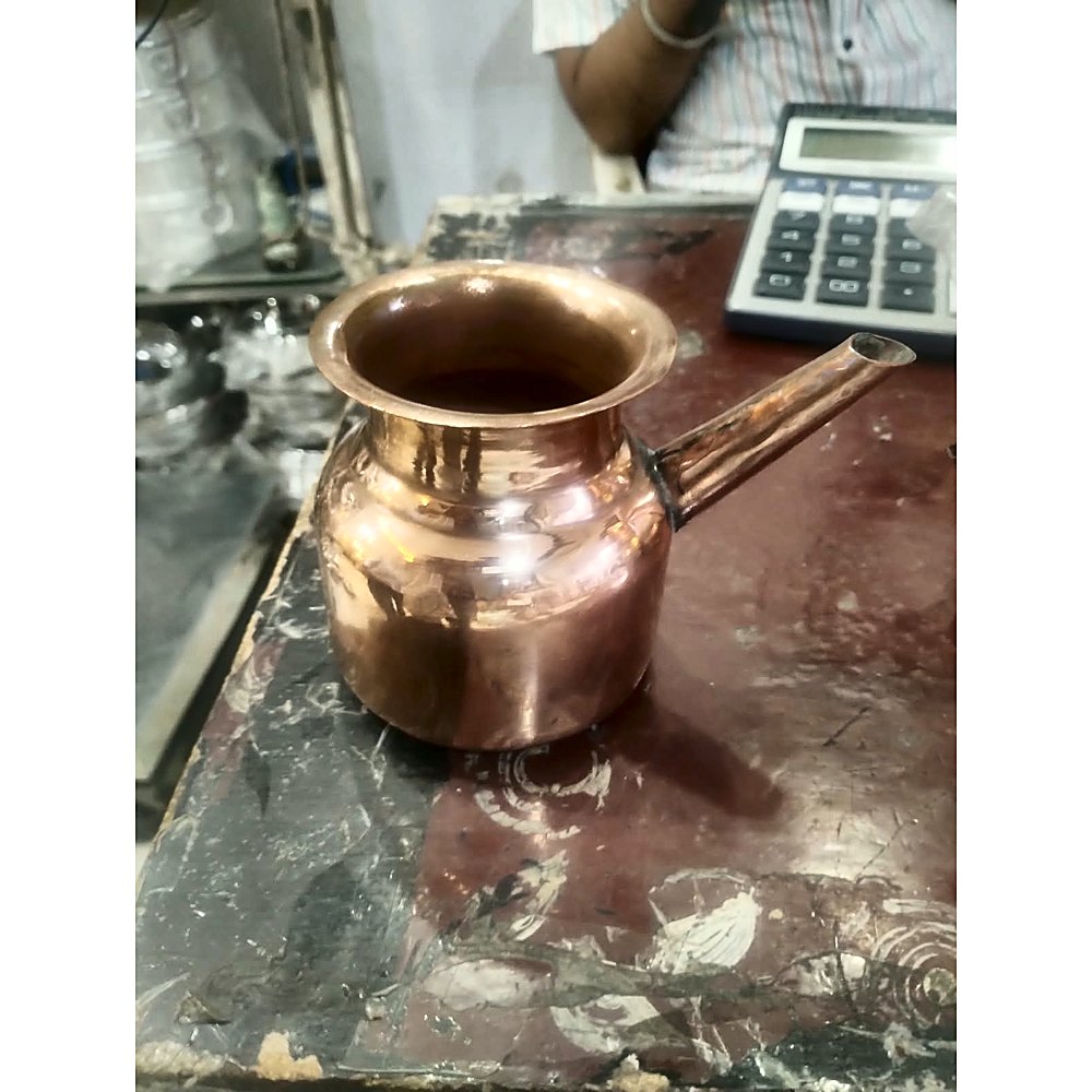 Copper Lota with Spout (Medium),170gm,400ml