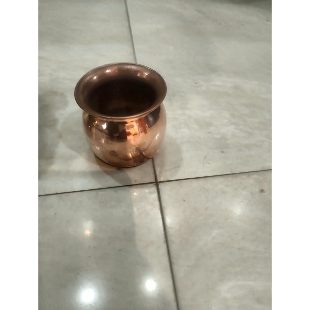 Copper Small Pooja  lota 50ml,2inch