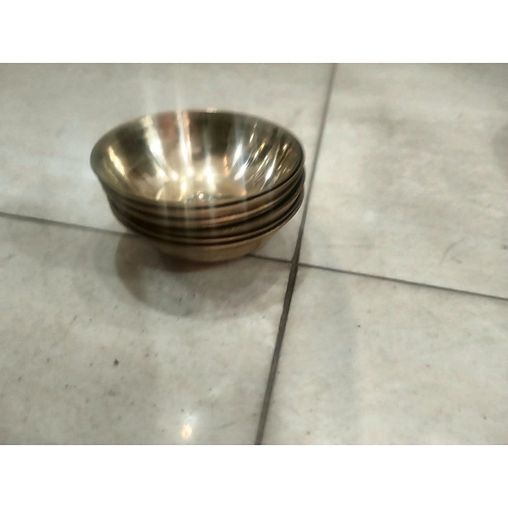 Brass Bowl Set (Stack) 1 * 1.5 inch ,20gm