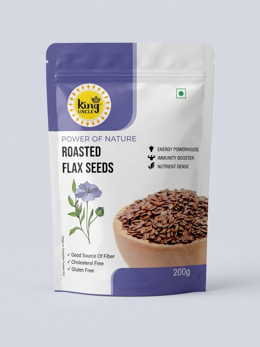 King Uncle Roasted Flax Seeds
