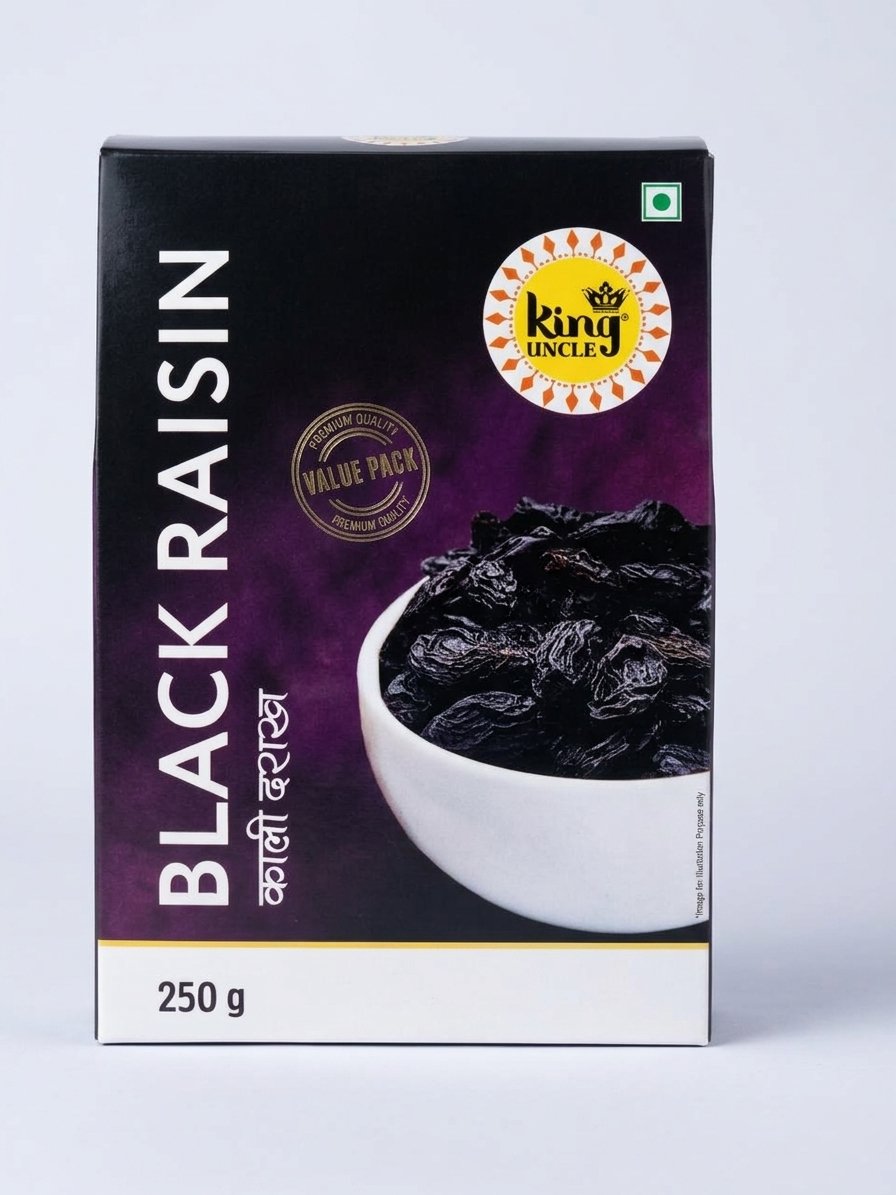 King Uncle Black Raisin 250g