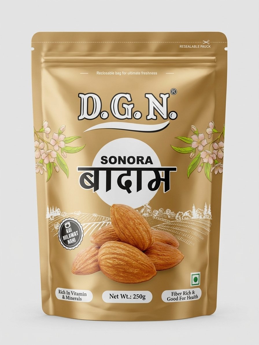 D.G.N. Sonora Badam 250g Pack