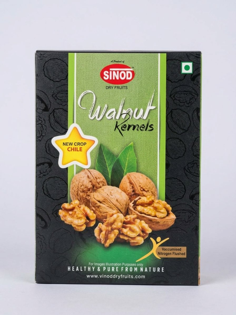 Vinod Walnut Kernels 250g Box
