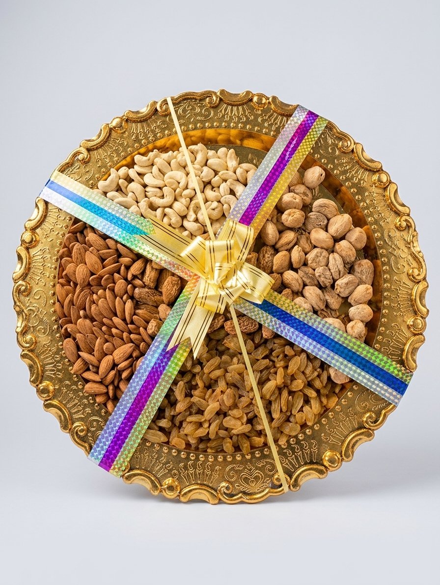 Mixed Dry Fruit Gift Thali