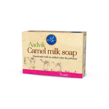 Camel Milk Soap With Rose Essential Oil | 100gm