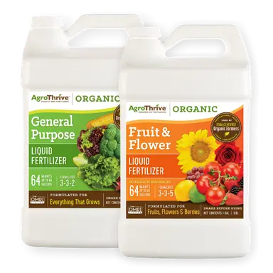 AgroThrive Organic Fertilizer - 1 Gallon Bundle