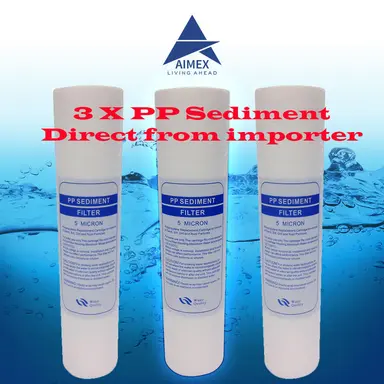 Under sink Filter Sediment replacement PP 5 Micron