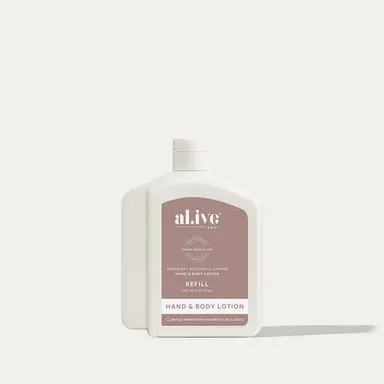 Hand & Body Lotion Refill - Raspberry Blossom & Juniper
