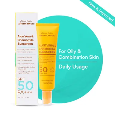 Aloe Vera & Chamomile Sunscreen SPF 50 PA+++