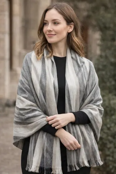 Khăn choàng khăn choàng lông alpaca - Bán buôn
