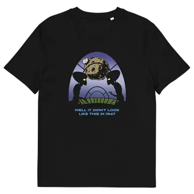 Roswell Revisited - Funny Alien T-Shirt
