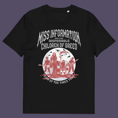 Miss Information - Satirical T-Shirt