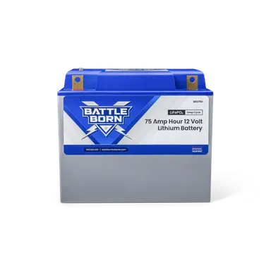 Bộ pin 75Ah 12V Group 24 Heated LiFePO4 Deep Cycle