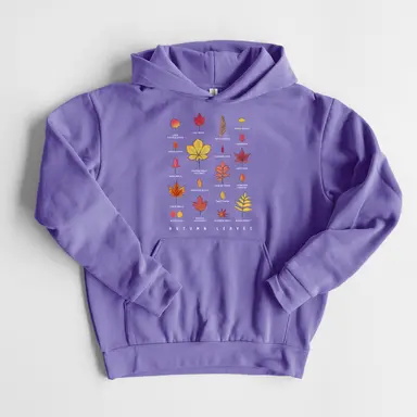 Biểu Đồ Lá Thu Rực Rỡ - Áo Khoác Hoodie Midweight Statement