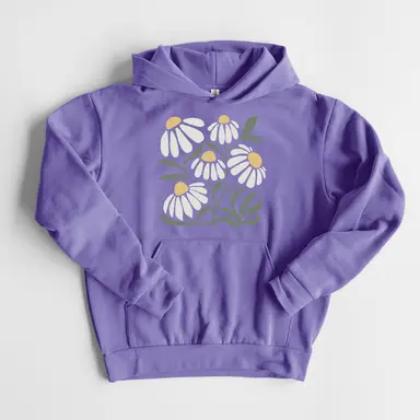 Chamomile Vibes  - Statement Midweight Hoodie