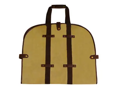 Garment Tote - Waxed Khaki Canvas