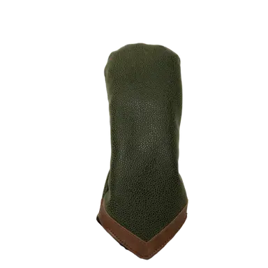 Millwood Green Faux Suede Fairway Wood Head Cover