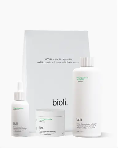 Trio: Cleanser + Serum + Day Cream