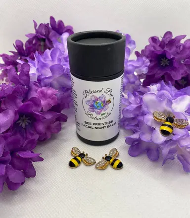 Bee Priestess Facial Night Balm | Organic Rejuvenating Facial Balm