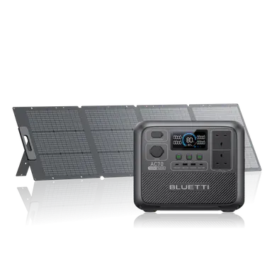 AC70 + 200W | Dung Lượng 768 Wh | Tấm Pin Năng Lượng Mặt Trời 200 W