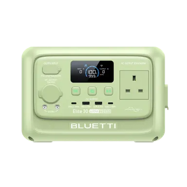 BLUETTI Elite 30 V2 Portable Power Station | 600W 288Wh | Green