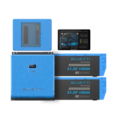 Hệ Thống Năng Lượng Mặt Trời RV Tất Cả Trong Một BLUETTI RV5+2/B4810+Epanel+Epad