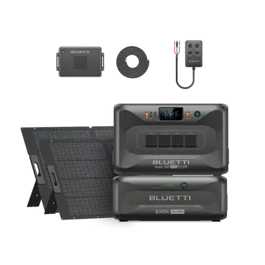 Apex 300 + B300K + Charger 2 + DC Hub + 2× 350W