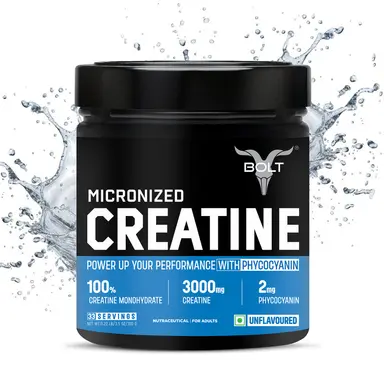 Bột Creatine Micronized Bolt | 100 G