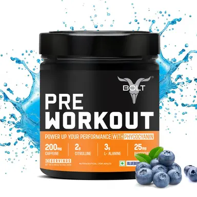 Bolt Pre-Workout 300G| Tăng Cường Với Phycocyanin