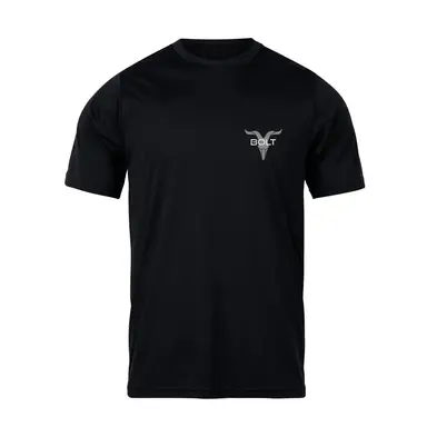 Bolt Active Half Sleeve Tee Sweat Wicking & Gym Ready