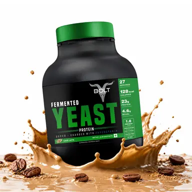 Bolt Fermented Yeast Protein | Supercharged with Phycocyanin