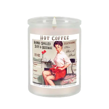 Hot Coffee 11-Ounce Scented Soy Candle