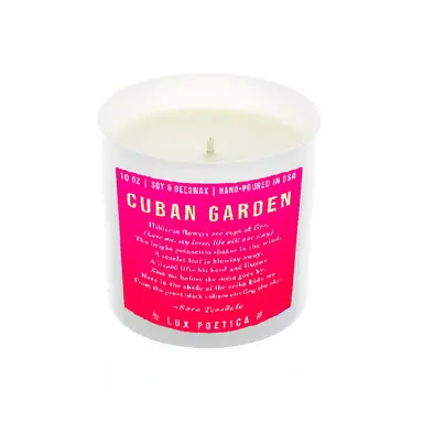 Cuban Garden 9-Ounce Scented Soy Candle