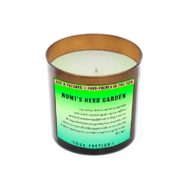 Rumis Herb Garden 9-Ounce Scented Soy Candle
