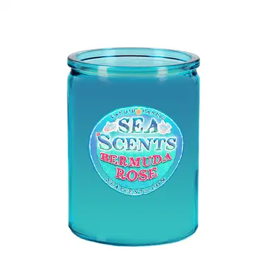 Bermuda Rose 11-Ounce Scented Soy Candle