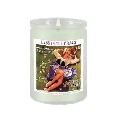 Lass In The Grass 11-Ounce Scented Soy Candle