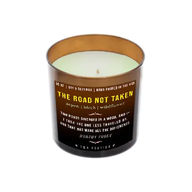 The Road Not Taken 9-Ounce Scented Soy Candle