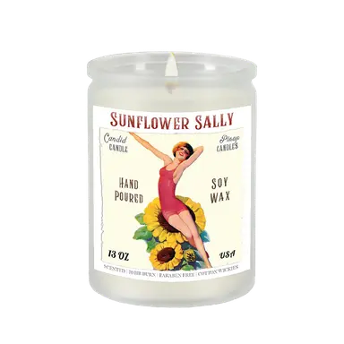 Sunflower Sally 11-Ounce Scented Soy Candle