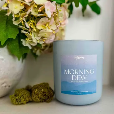 Morning Dew - 13 oz Double Wick Soy Candle