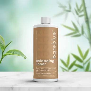 Bareblue Balancing Toner, Balance and Prep Skins, Aloe Vera, Panthenol, Non-Toxic Formula