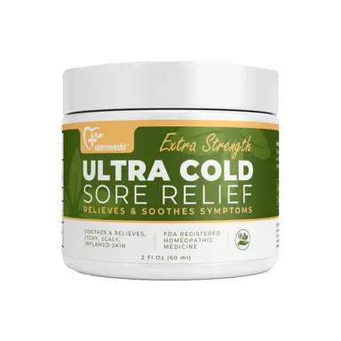 Dermveda Cold Sore Relief | Healing Cream for Fever Blister Treatment
