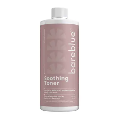 Bareblue Soothing Toner with Centella Asiatica & Manjistha Root, Facial Toner for Sensitive Skin, 4 fl oz