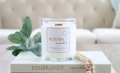Autumn Woods Wooden Wick Candle
