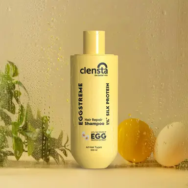 Eggstreme Hair Repair Shampoo With 1%* Silk Protein