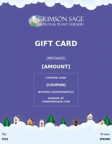 Crimson Sage Gift Card