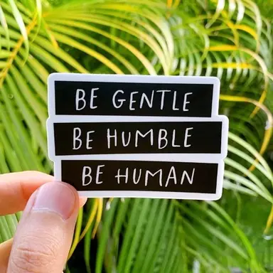 Be Human | Sticker