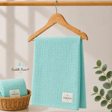 Turquoise - Muslin Towel(70cms*150cms)