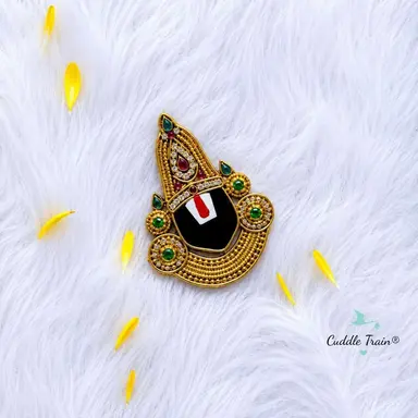 Traditional Lord Balaji Brooch