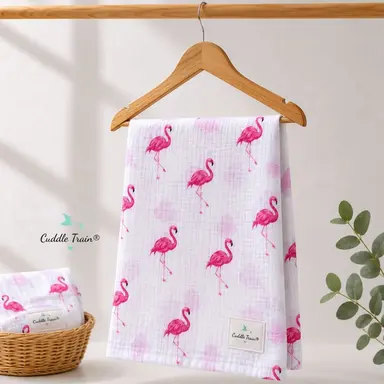 Flamingo - Muslin Towel(70cms*150cms)