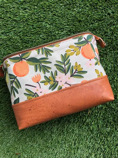 Assorted Mediterranean Garden Toiletry/Project Bag